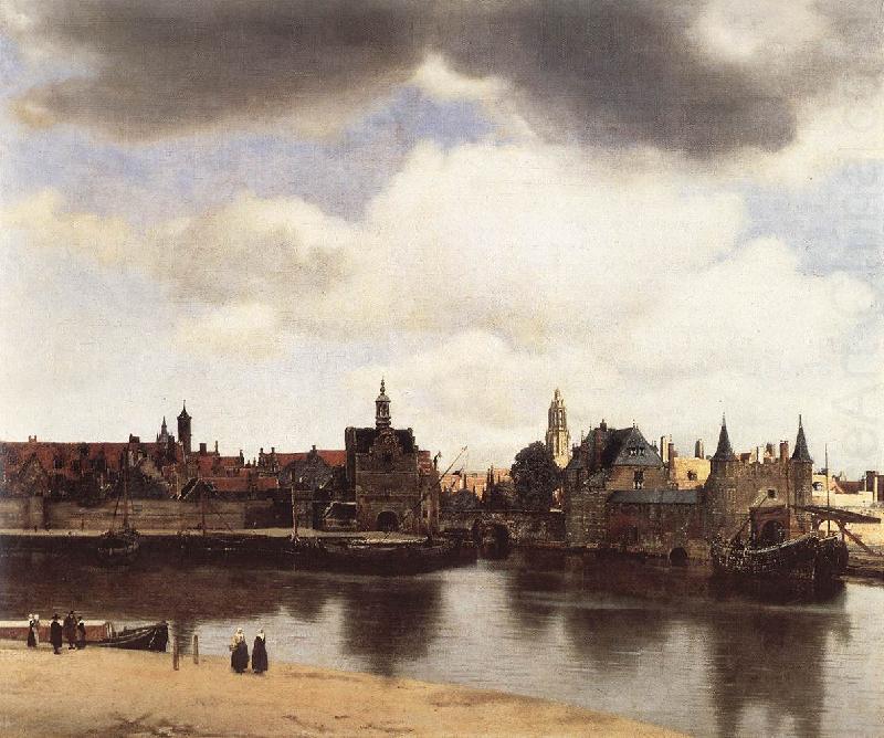 View of Delft, Jan Vermeer